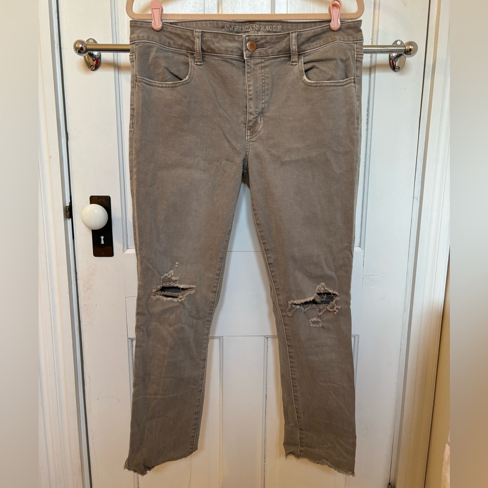 American Eagle Super Super Stretch Cropped Jegging